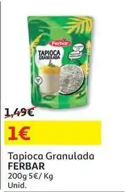 Auchan Ferbar - tapioca granulada promoção