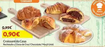 Auchan Croissant da casa promoção