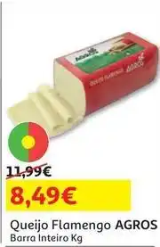 Auchan Agros - queijo flamengo promoção