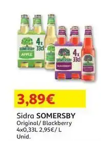 Auchan Somersby - sidra promoção