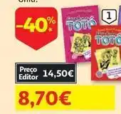 Auchan Diário de uma totó nº1/ nº6/ nº11 - livro promoção