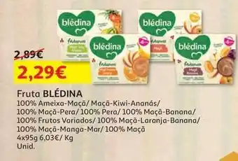 Auchan Bledina - fruta promoção