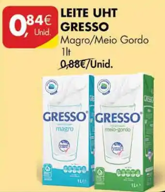 Pingo Doce LEITE UHT GRESSO Magro/Meio Gordo 1LT promoção