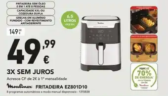 Radio Popular Moulinex FRITADEIRA EZ801D10 promoção
