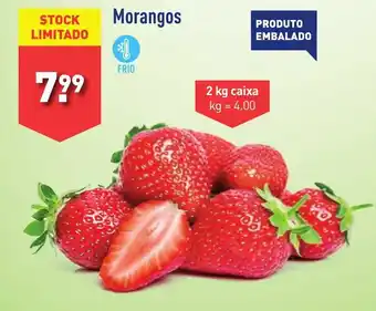 ALDI Morangos promoção
