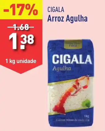 CIGALA Arroz Agulha 1 kg unidade