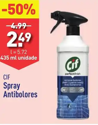 ALDI CIF Spray Antibolores 435ml promoção