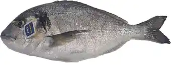 Makro Metro Chef, Dourada (SBG), Aquacultura - Origem Grecia , Calibre 300/400G - Inteiro, sem transformacao promoção