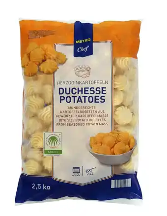 Makro METRO Chef Batata Duchesse 2,5Kg promoção