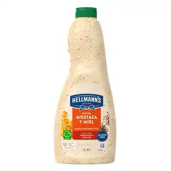 Makro MOLHO MOSTARDA & MEL 1L HELLMANNS promoção