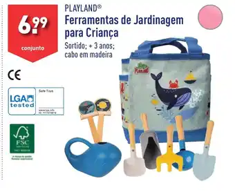 ALDI PLAYLAND Ferramentas de Jardinagem para Criança promoção