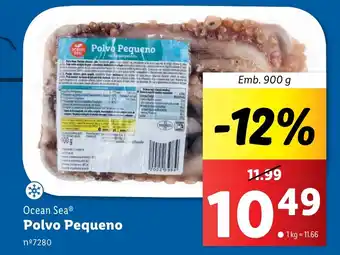 Lidl Ocean Sea Polvo Pequeno Emb. 900 g promoção