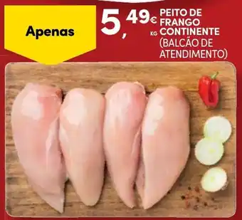 Continente PEITO DE FRANGO CONTINENTE KG promoção