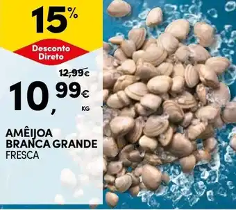 Continente AMÊIJOA BRANCA GRANDE FRESCA KG promoção