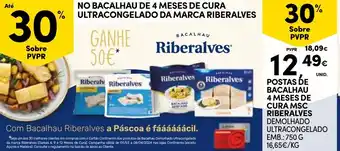 Continente POSTAS DE BACALHAU 4 MESES DE CURA MSC RIBERALVES DEMOLHADO ULTRACONGELADO EMB.: 750 G promoção