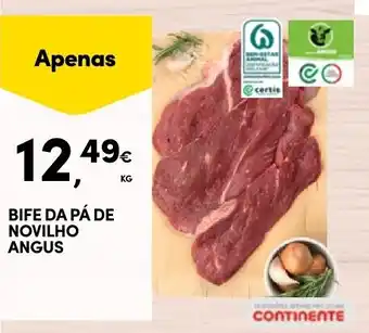Continente BIFE DA PÁ DE NOVILHO ANGUS KG promoção