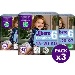 Continente Fraldas Comfort 13-20kg T6 promoção