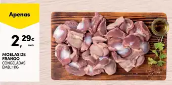 Continente MOELAS DE FRANGO CONGELADAS EMB.: 1 KG promoção