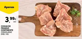 Continente COXAS DE FRANGO CONTINENTE CONGELADAS EMB.: 1KG promoção