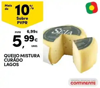 Continente QUEIJO MISTURA CURADO LAGOS promoção