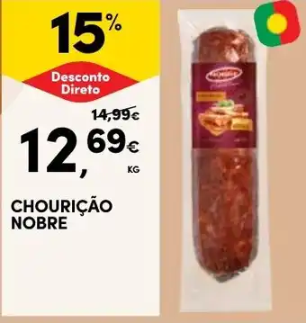 Continente CHOURIÇÃO NOBRE KG promoção