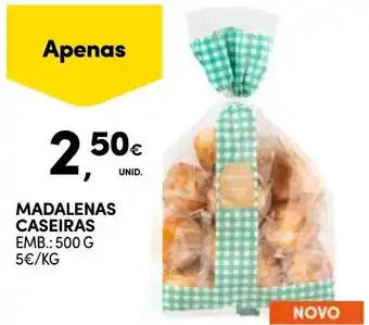 Continente MADALENAS CASEIRAS EMB.: 500 G promoção