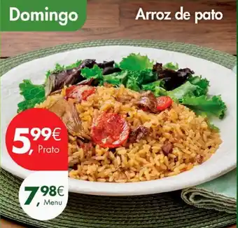 Pingo Doce Arroz de pato promoção