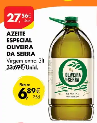 Pingo Doce AZEITE ESPECIAL OLIVEIRA DA SERRA Virgem extra 3lt promoção