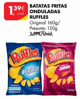 Pingo Doce BATATAS FRITAS ONDULADAS RUFFLES promoção