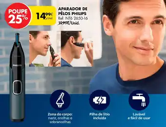 Pingo Doce APARADOR DE PELOS PHILIPS promoção