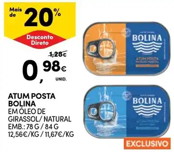 Continente ATUM POSTA BOLINA promoção