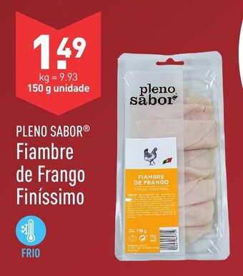 Pleno Sabor Fiambre de Frango Finíssimo 150g