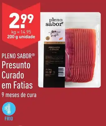 ALDI Pleno Sabor Presunto Curado em Fatias 200g promoção