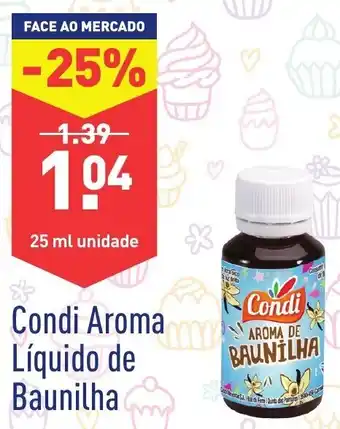 ALDI Condi Aroma Líquido de Baunilha 25ml promoção