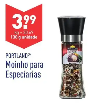 ALDI Portland Moinho para Especiarias 130g promoção