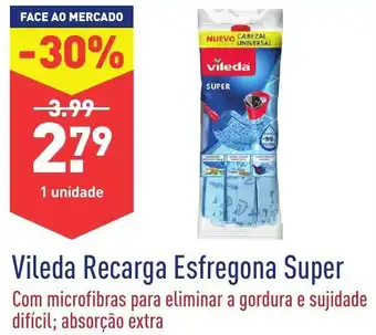 ALDI Vileda Recarga Esfregona Super 1 Unidade promoção