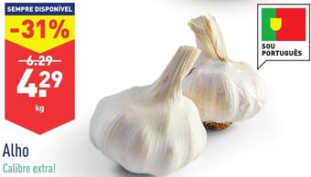 ALDI Alho promoção
