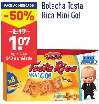 ALDI Bolacha Tosta Rica Mini Go! 240g promoção
