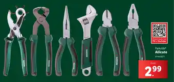 Lidl Parkside Alicate promoção