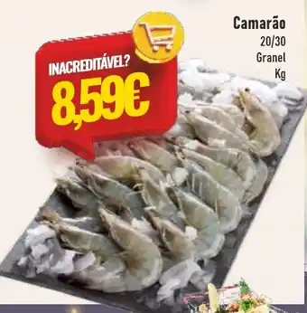 Belita Camarão 20/30 Granel Kg promoção