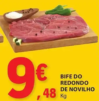 E.Leclerc BIFE DO REDONDO DE NOVILHO kg promoção