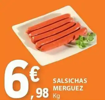 E.Leclerc SALSICHAS MERGUEZ Kg promoção