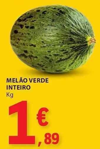 MELÃO VERDE INTEIRO Kg