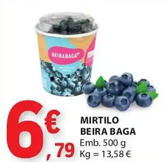 E.Leclerc MIRTILO BEIRA BAGA Emb. 500 g promoção