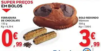 E.Leclerc FERRADURA DE CHOCOLATE 155 g promoção