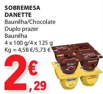 E.Leclerc SOBREMESA DANETTE promoção