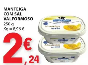 E.Leclerc MANTEIGA COM SAL VALFORMOSO 250G promoção