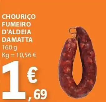 E.Leclerc CHOURIÇO FUMEIRO D'ALDEIA DAMATTA 160G promoção