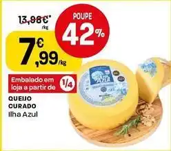 Intermarché Ilha azul - queijo curado promoção