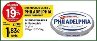 Intermarché Philadelphia - queijo p/ barrar promoção
